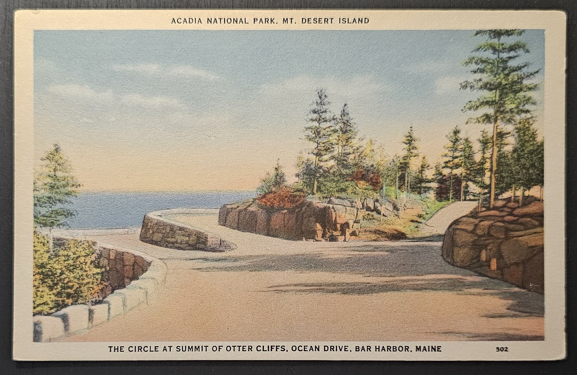 (image for) postcard USA - ME - Maine #0037